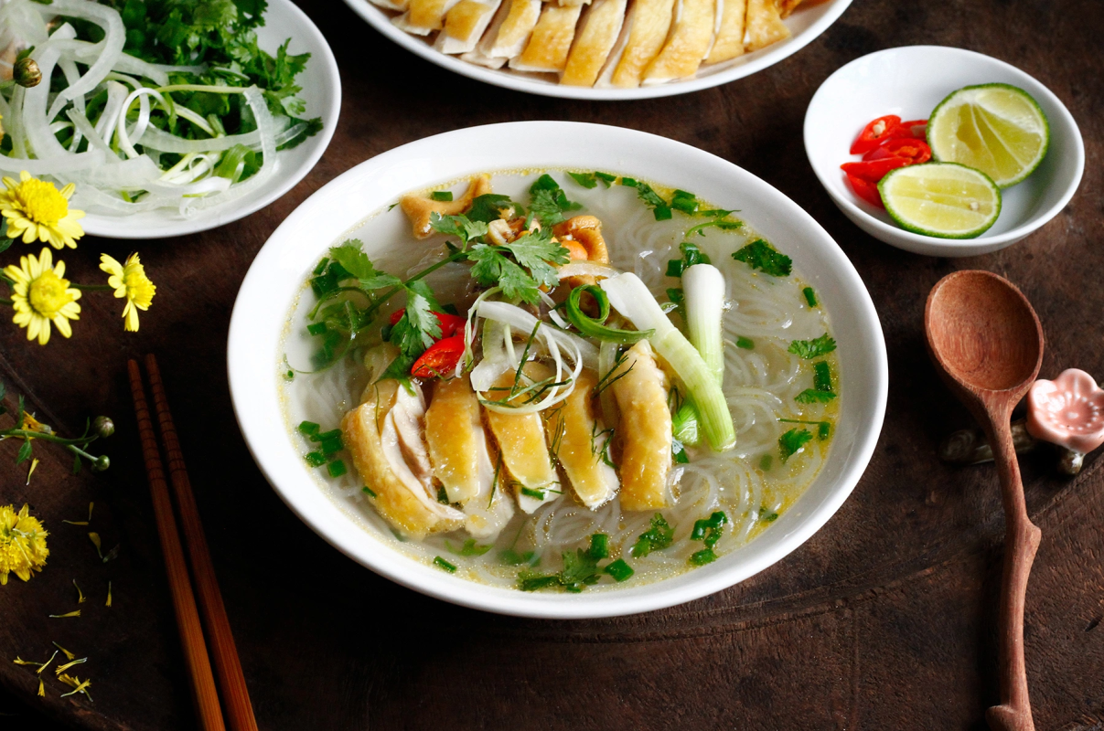 Cách nấu miến măng gà